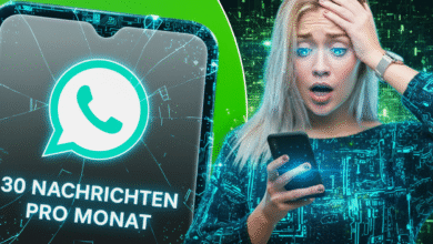 WhatsApp 30 Nachrichten pro Monat