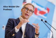 Alice Weidel Ohr Prothese