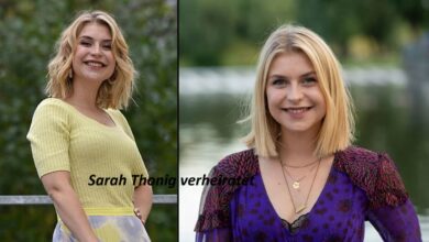 Sarah Thonig verheiratet